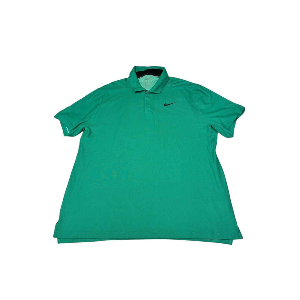 Nike Tiger Woods Collection Dri-FIT Golf Polo Shirt Green Mens XL DR5314-324